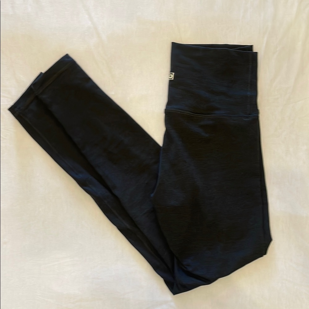 FLEO Super High Legging - Higher Rise Heather Black